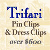 Click for Trifari Clips over $300
