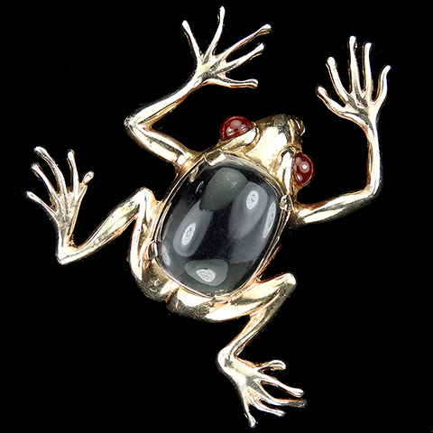 Sterling Jelly Belly Climbing Tree Frog Pin