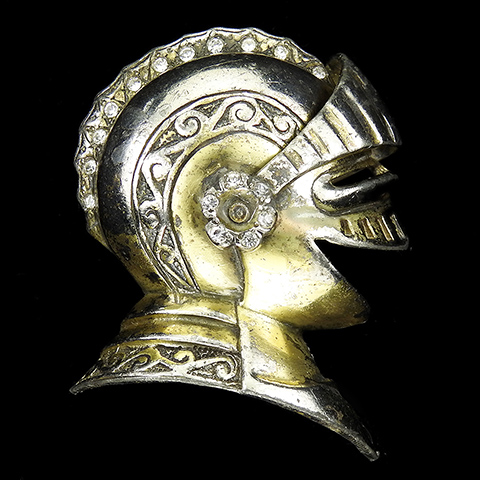 Reja 'King Arthur's Knights' Medieval Jousting Helmet with Moveable Visor Pin Clip